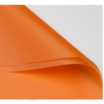 (5 LEMBAR) - FL2 SOLID Kertas Bunga Buket Warna Polos/Kertas Buket Bunga Florist Cellophane