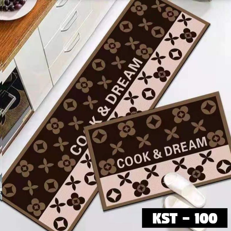 1 SET (40*60 CM & 40*120 CM) KESET DAPUR LEMBUT ANTI SLIP
