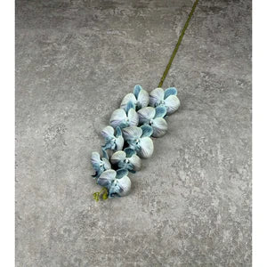 3D Orchid 105cm Bunga Anggrek  Latex Premium Tebal Orchid Flower Real Touch 9 Kuntum Hiasan Dekorasi Palsu Plastik