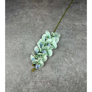 3D Orchid 105cm Bunga Anggrek  Latex Premium Tebal Orchid Flower Real Touch 9 Kuntum Hiasan Dekorasi Palsu Plastik