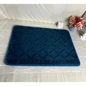 Warna terbaru Keset kaki Anti Slip Bahan Memory Foam Menyerap