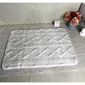 Warna terbaru Keset kaki Anti Slip Bahan Memory Foam Menyerap