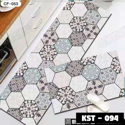 1 SET (40*60 CM & 40*120 CM) KESET DAPUR LEMBUT ANTI SLIP