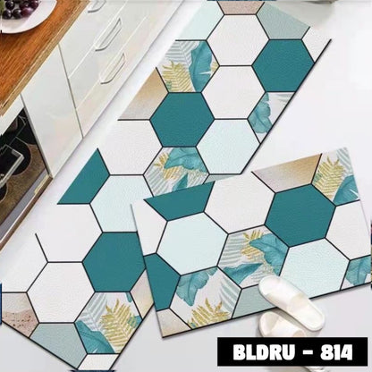 1 SET PREMIUM BLUDRU (40*60 CM & 40*120 CM) KESET DAPUR LEMBUT ANTI SLIP