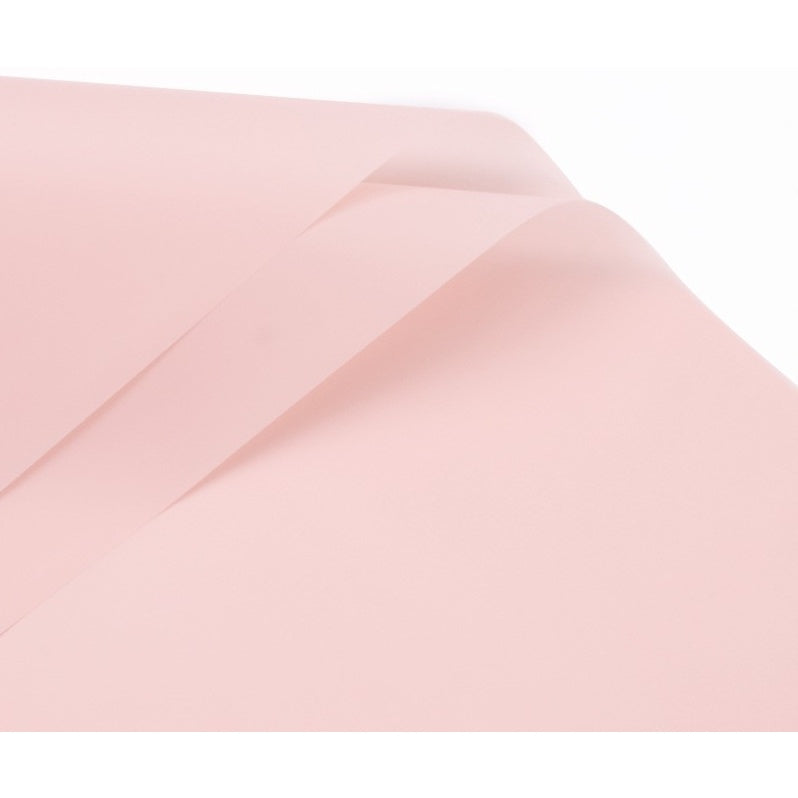 (5 LEMBAR) - FL2 SOLID Kertas Bunga Buket Warna Polos/Kertas Buket Bunga Florist Cellophane