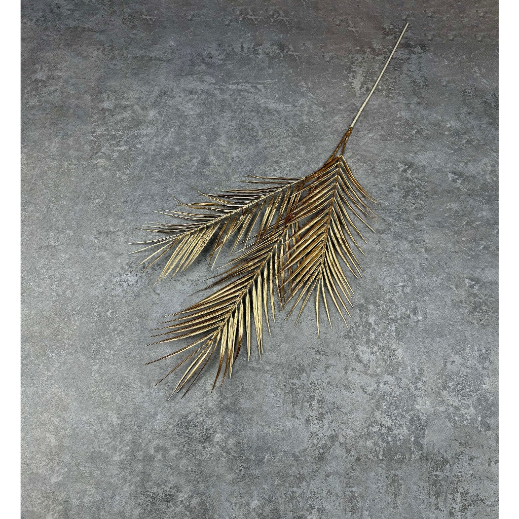 Daun Gold Daun emas Artificial flower Leaf gold tanaman emas Ornamen Imlek