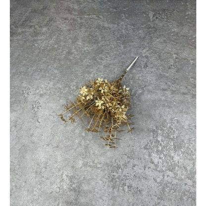Daun Gold Daun emas Artificial flower Leaf gold tanaman emas Ornamen Imlek