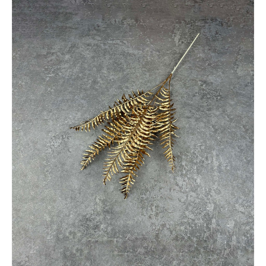 Daun Gold Daun emas Artificial flower Leaf gold tanaman emas Ornamen Imlek