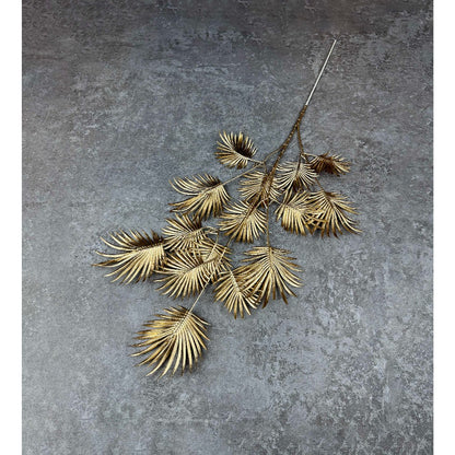 Daun Gold Daun emas Artificial flower Leaf gold tanaman emas Ornamen Imlek