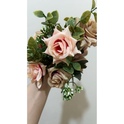 Bouquet bunga P47 EURO Artifisial Dekorasi