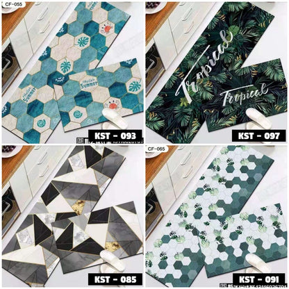1 SET (40*60 CM & 40*120 CM) KESET DAPUR LEMBUT ANTI SLIP