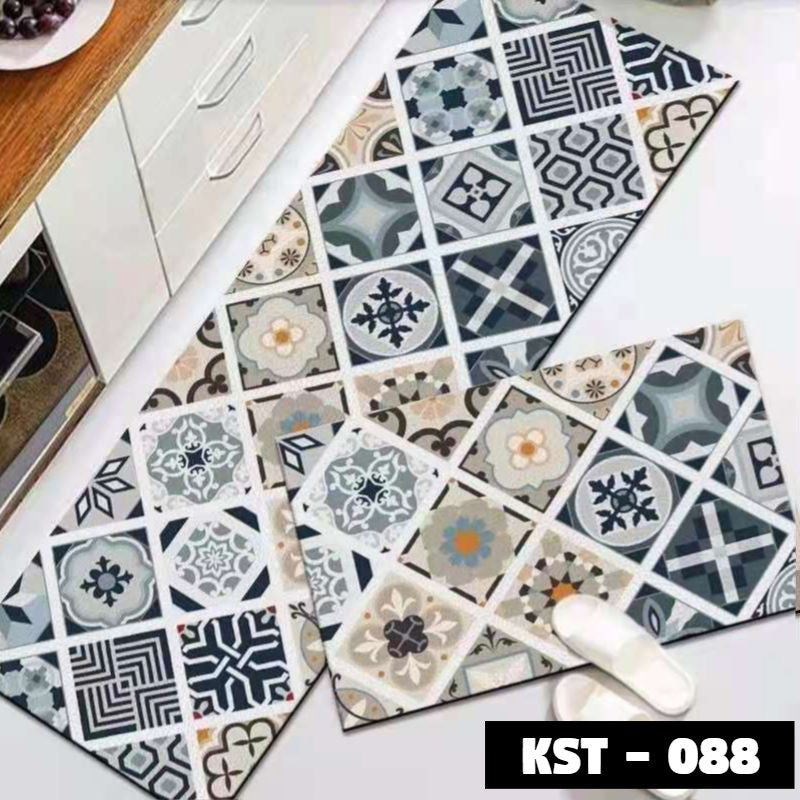 1 SET (40*60 CM & 40*120 CM) KESET DAPUR LEMBUT ANTI SLIP