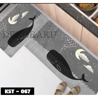 1 SET KESET DAPUR LEMBUT ANTI SLIP