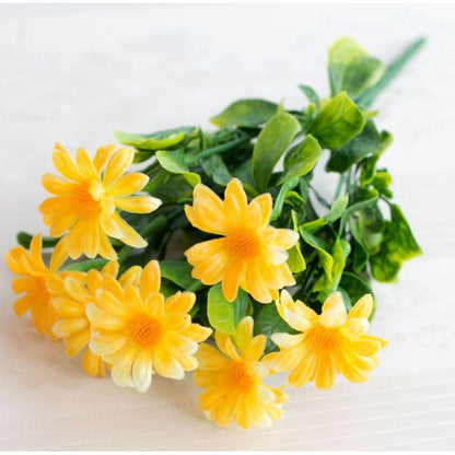 007 BIG Daisy 1 Bouquet 7 Kepala Buatan Daisy Bunga Manis Wedding Party Decor Artifisial