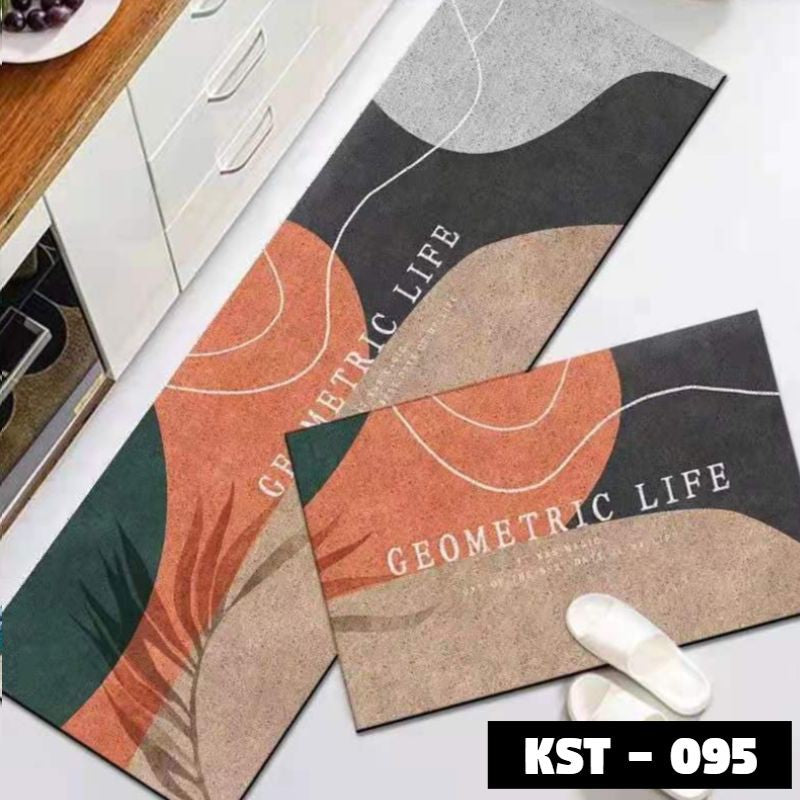 1 SET (40*60 CM & 40*120 CM) KESET DAPUR LEMBUT ANTI SLIP