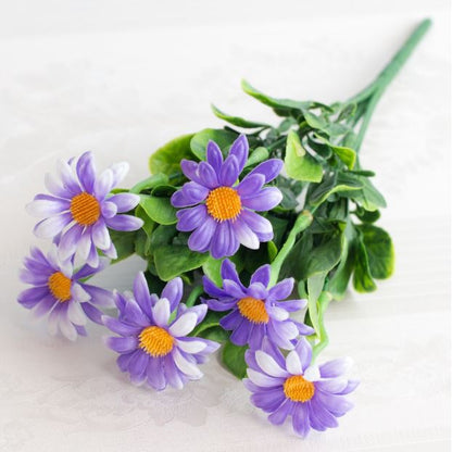 007 BIG Daisy 1 Bouquet 7 Kepala Buatan Daisy Bunga Manis Wedding Party Decor Artifisial