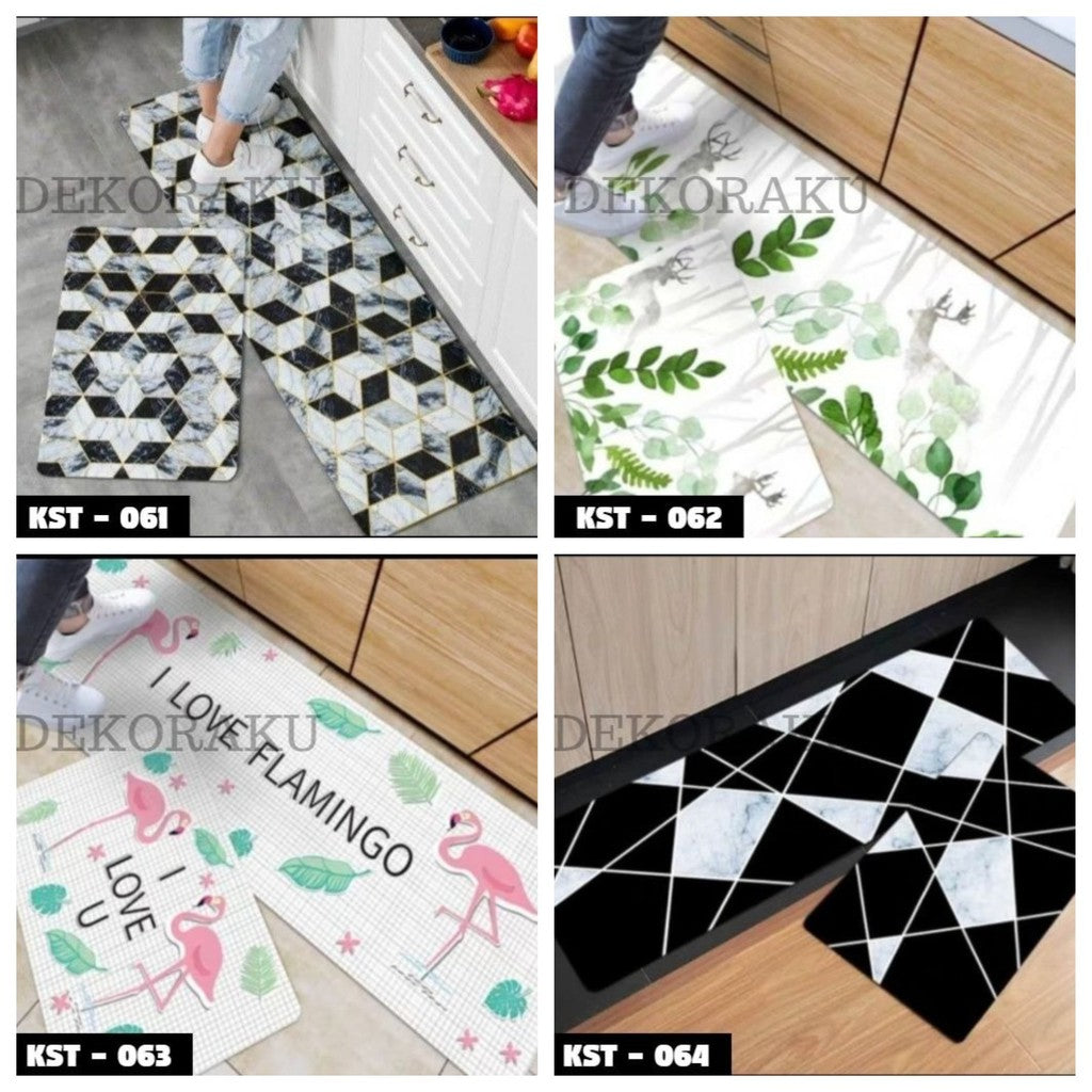 1 SET KESET DAPUR LEMBUT ANTI SLIP