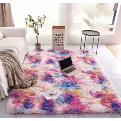 KARPET JUMBO BULU MOTIF TERBARU ANTI SLIP 200*200 CM BESAR