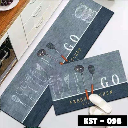 1 SET (40*60 CM & 40*120 CM) KESET DAPUR LEMBUT ANTI SLIP
