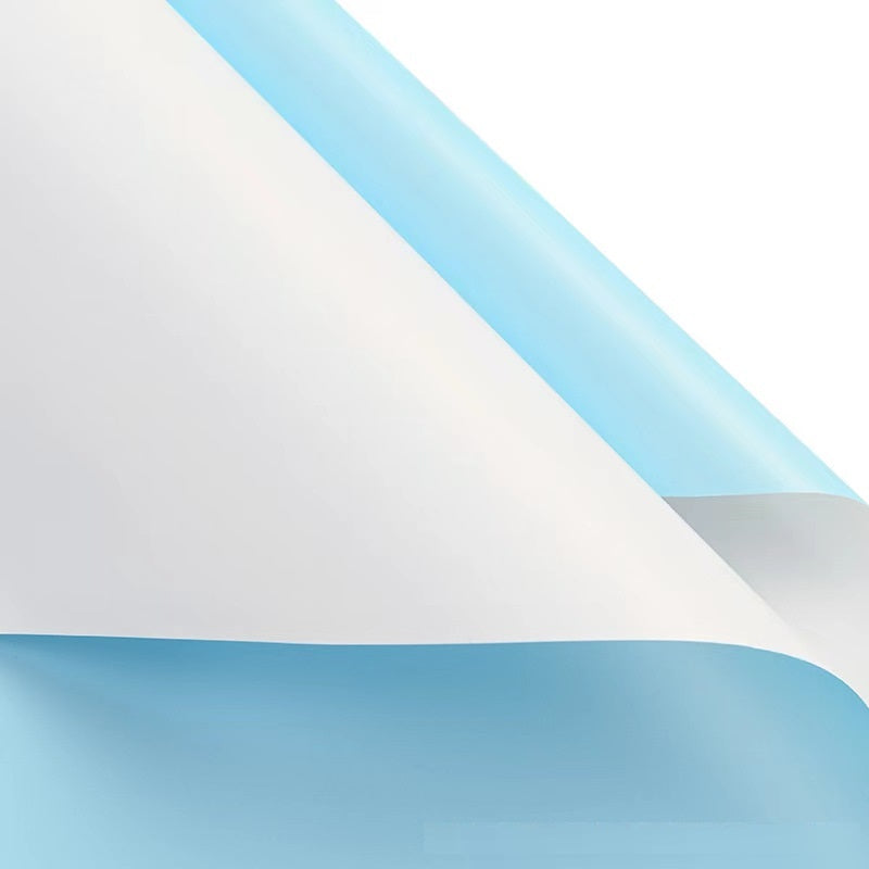 (5 LEMBAR) - FL3 BIGDOU Kertas Bunga Buket Dua Warna Bi Color/Kertas Buket Bunga Florist Cellophane