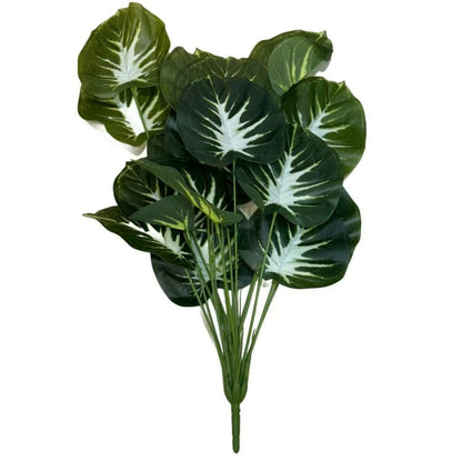 DAUN LEAF AGLONEMA ARTIFICIAL DAUN PLASTIK POT BUNGA KELADI HIAS MURAH DAUN ARTIFISIAL TANAMAN HIAS PLASTIK DEKORASI RUMAH