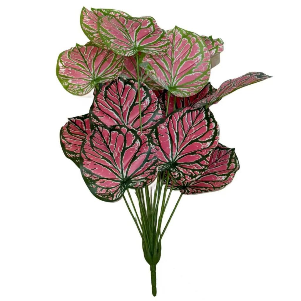 DAUN LEAF AGLONEMA ARTIFICIAL DAUN PLASTIK POT BUNGA KELADI HIAS MURAH DAUN ARTIFISIAL TANAMAN HIAS PLASTIK DEKORASI RUMAH