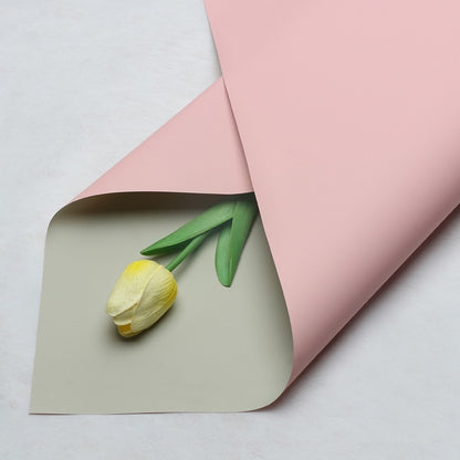 (5 LEMBAR) - FL3 BIGDOU Kertas Bunga Buket Dua Warna Bi Color/Kertas Buket Bunga Florist Cellophane