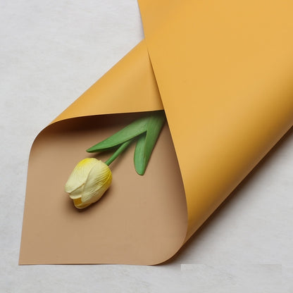 (5 LEMBAR) - FL3 BIGDOU Kertas Bunga Buket Dua Warna Bi Color/Kertas Buket Bunga Florist Cellophane