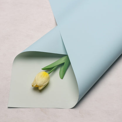 (5 LEMBAR) - FL3 BIGDOU Kertas Bunga Buket Dua Warna Bi Color/Kertas Buket Bunga Florist Cellophane