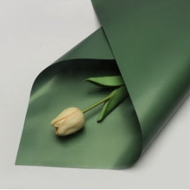 (5 LEMBAR) - FL2 SOLID Kertas Bunga Buket Warna Polos/Kertas Buket Bunga Florist Cellophane