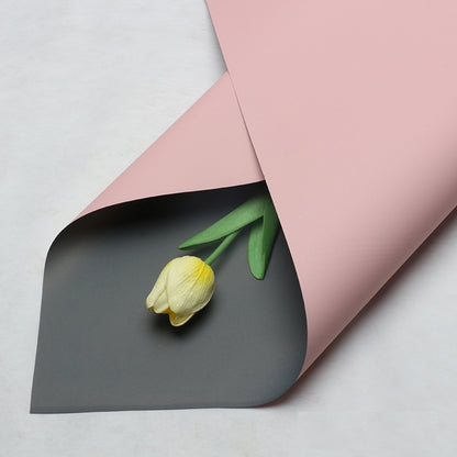 (5 LEMBAR) - FL3 BIGDOU Kertas Bunga Buket Dua Warna Bi Color/Kertas Buket Bunga Florist Cellophane