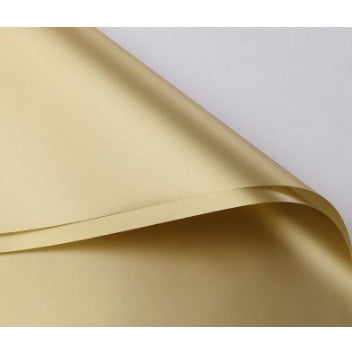 (5 LEMBAR) - FL2 SOLID Kertas Bunga Buket Warna Polos/Kertas Buket Bunga Florist Cellophane