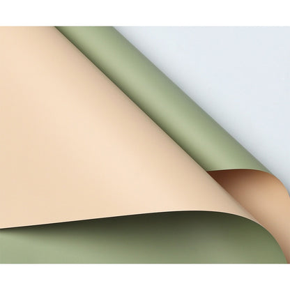 (5 LEMBAR) - FL3 BIGDOU Kertas Bunga Buket Dua Warna Bi Color/Kertas Buket Bunga Florist Cellophane