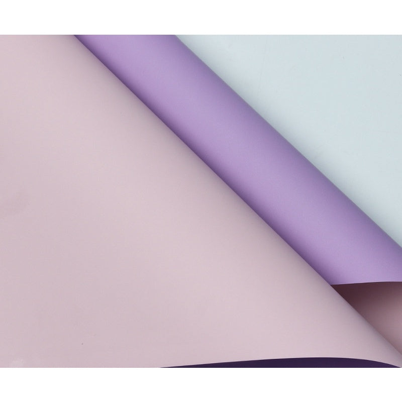 (5 LEMBAR) - FL3 BIGDOU Kertas Bunga Buket Dua Warna Bi Color/Kertas Buket Bunga Florist Cellophane