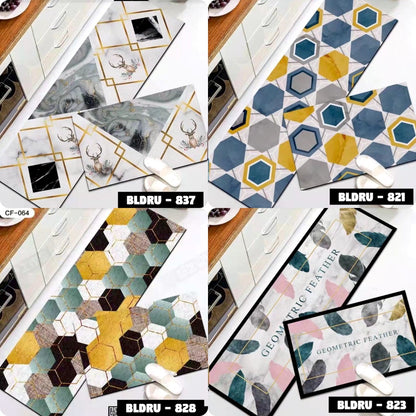1 SET PREMIUM BLUDRU (40*60 CM & 40*120 CM) KESET DAPUR LEMBUT ANTI SLIP