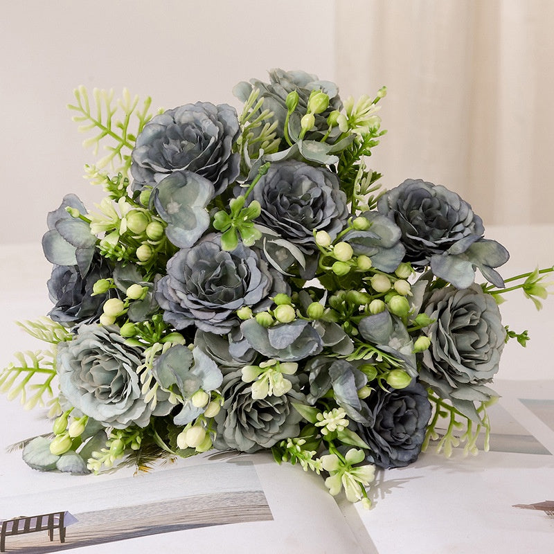 Bouquet bunga P745 RAFIA Artifisial Dekorasi
