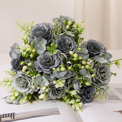 Bouquet bunga P745 RAFIA Artifisial Dekorasi