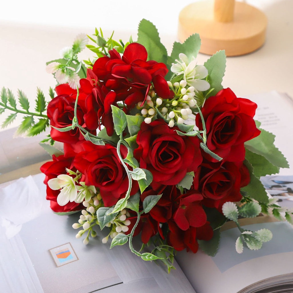 Bouquet bunga P724 DRIM Artifisial Dekorasi
