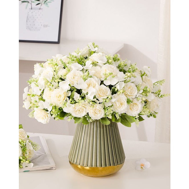 Bouquet bunga P745 RAFIA Artifisial Dekorasi