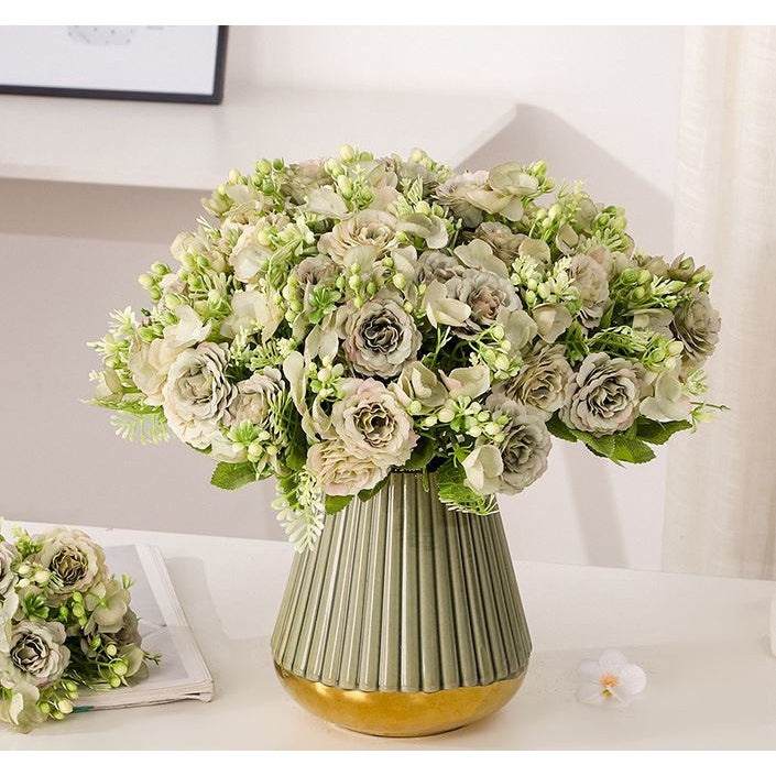 Bouquet bunga P745 RAFIA Artifisial Dekorasi