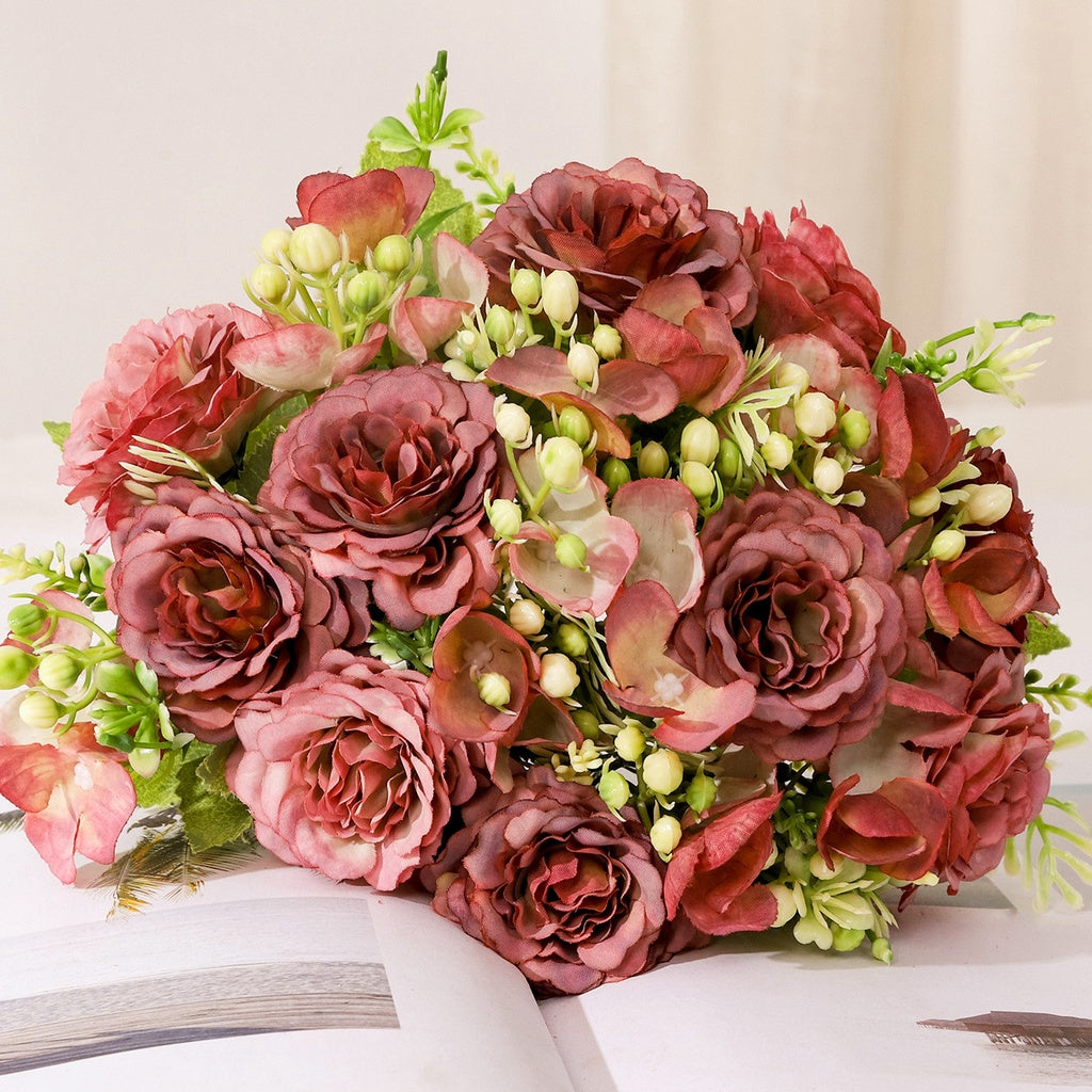 Bouquet bunga P745 RAFIA Artifisial Dekorasi