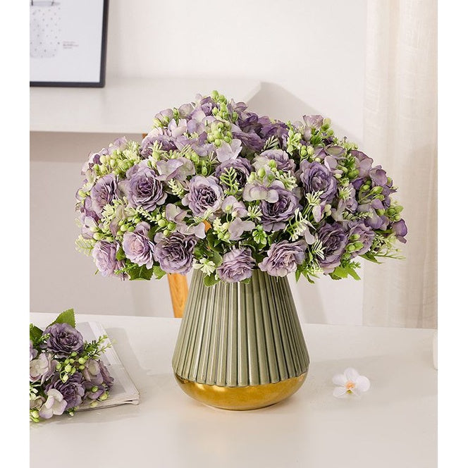 Bouquet bunga P745 RAFIA Artifisial Dekorasi