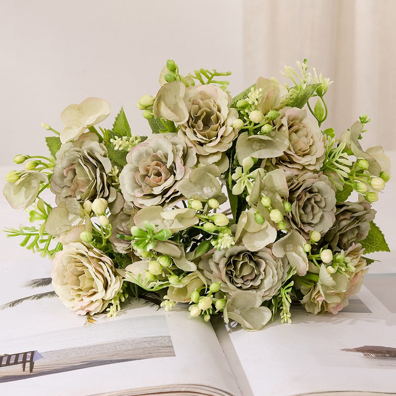 Bouquet bunga P745 RAFIA Artifisial Dekorasi