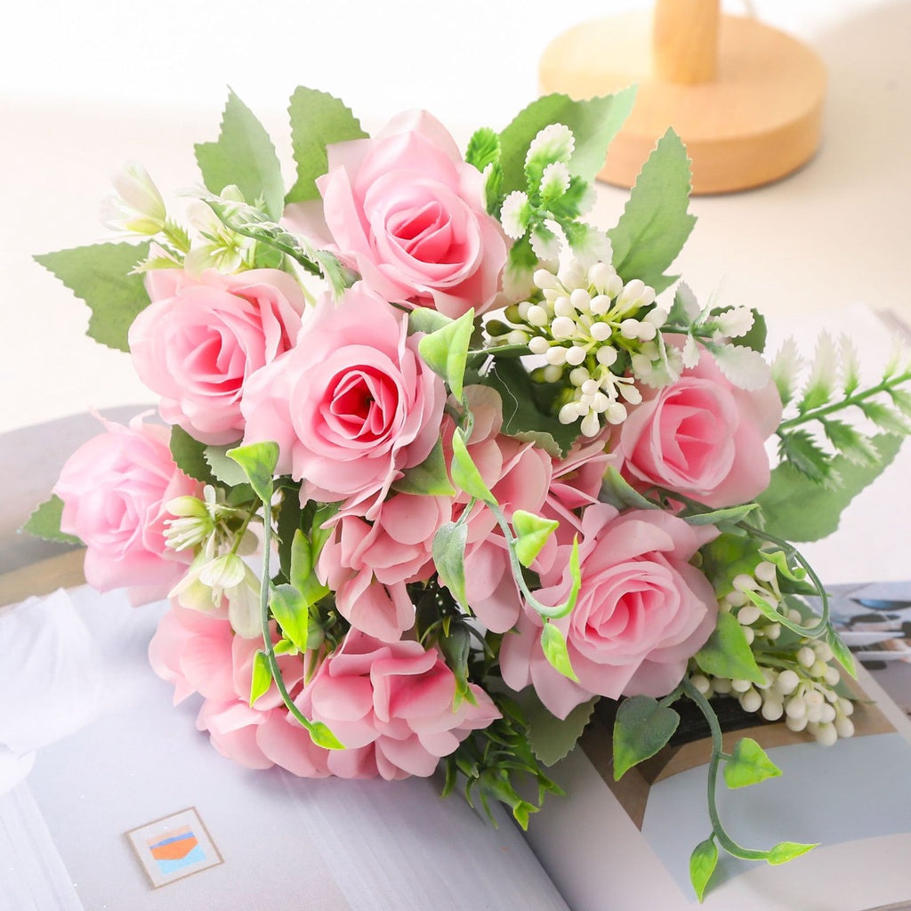 Bouquet bunga P724 DRIM Artifisial Dekorasi