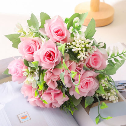 Bouquet bunga P724 DRIM Artifisial Dekorasi