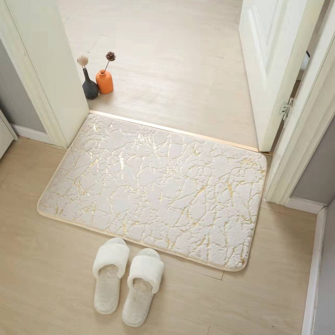 Warna terbaru Keset kaki Anti Slip Bahan Memory Foam Menyerap