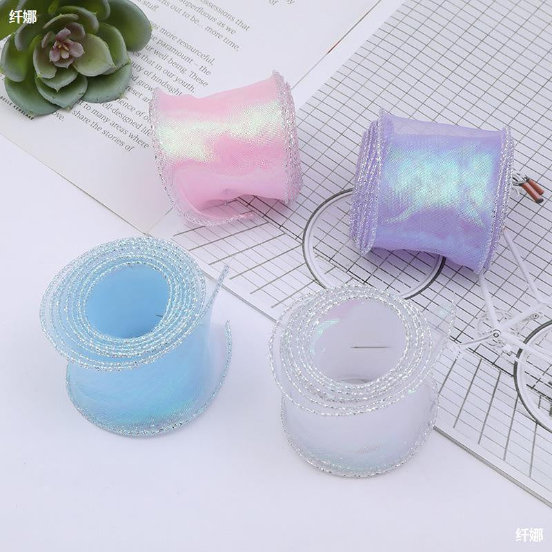 PTA5 HOLOGRAM Pita Korea / Pita Colorful / Pita Kado Bunga Cantik Glossy Warna Warni No Cangkang