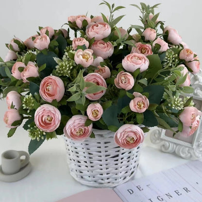 Bouquet bunga BKT 519 CAMEL Artifisial Dekorasi