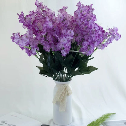 Bouquet bunga CIN7cbg JAN CINTHUS Hyacinthus Eceng Gondok Artifisial Dekorasi