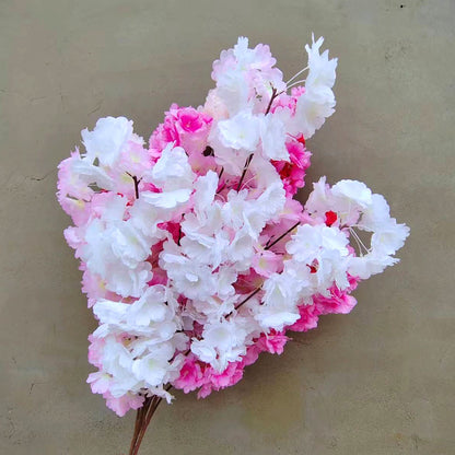 SAKU01 100cm BLOSSOM 3 Cabang Tanpa Daun Bunga Sakura / Cherry Blossom Bunga Sakura Palsu Artifisial
